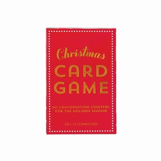 Holiday Stripes Conversation Starter Play Cards