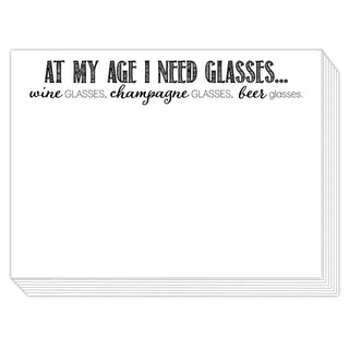 At My Age I need Glasses Slab Pad