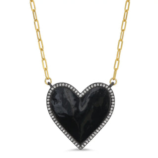 Bold & Beautiful Statement Heart Necklace