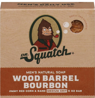 Wood Barrel Bourbon Bar Soap