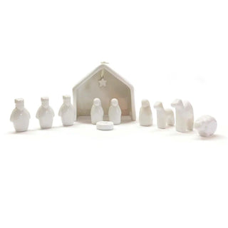 11 PC Miniature Nativity Set