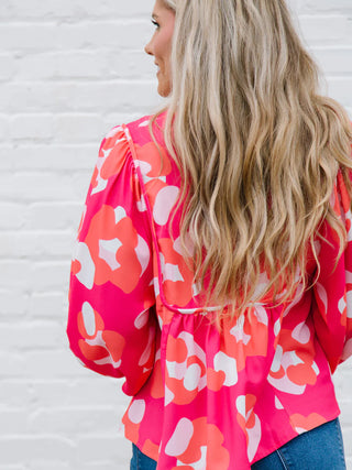 Vivey Top | Spot On Pink