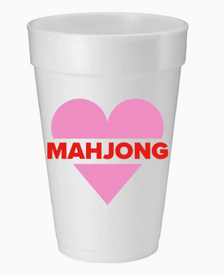 Mahjong Heart Cups
