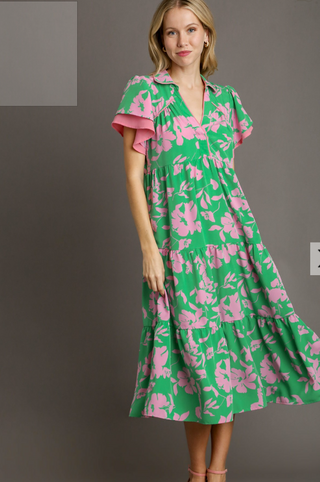 Rita floral Dress