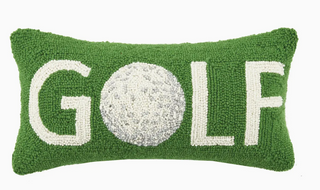 Golf with Ball Icon Hook Pillow