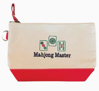 Canvas Mohjong Master Pouch