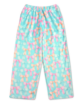 Beautiful Bows Plush Pants