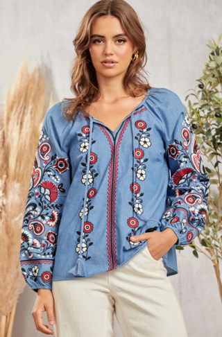 Classic Tencel Embroidered