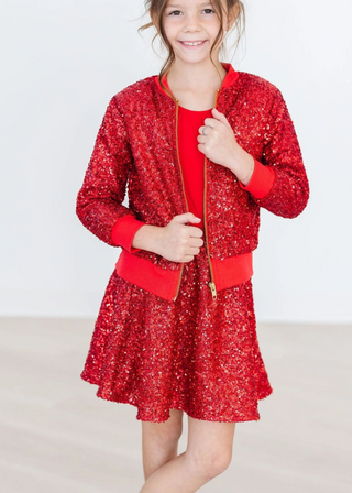 Red Sequin Jacket