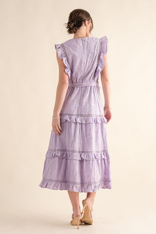 Lovely Midi Dress Lavender