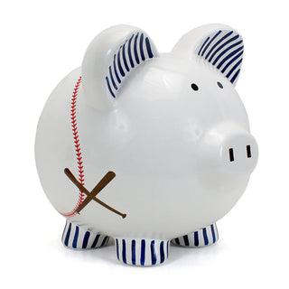 Baseball Pig Bank