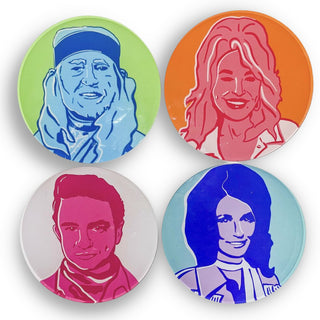 Country Legends Set of Coasters