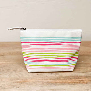 Barbados Stripe Cosmetic Pouch