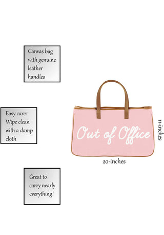 Canvas Tote - Out Of Office