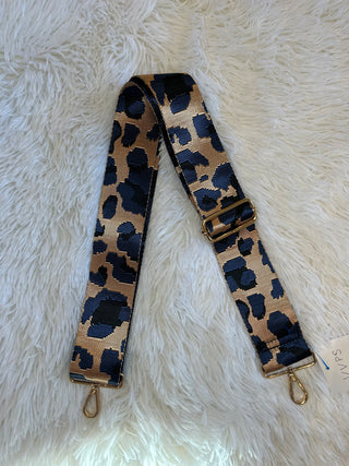 Leopard Print Adjustable Purse Strap